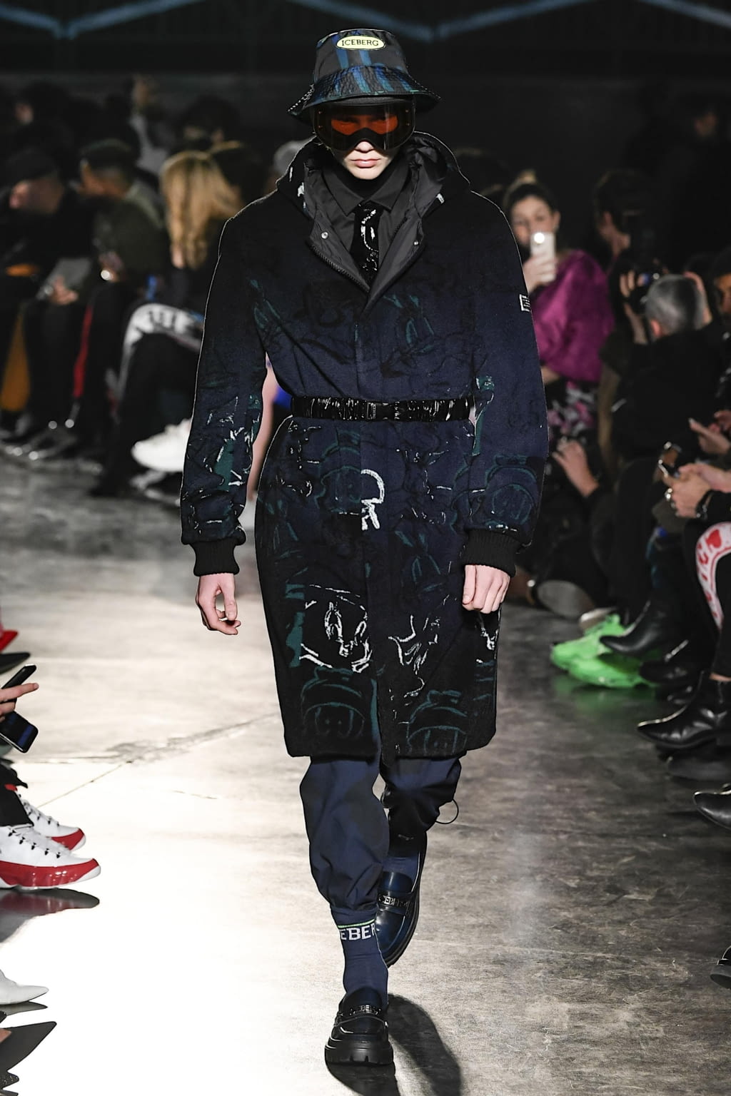 Fashion Week Milan Fall/Winter 2020 look 17 from the Iceberg collection menswear