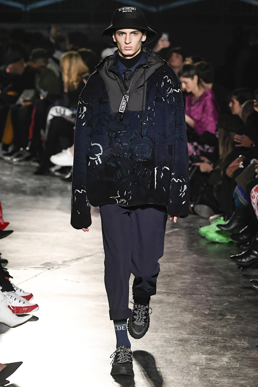 Fashion Week Milan Fall/Winter 2020 look 18 from the Iceberg collection 男装