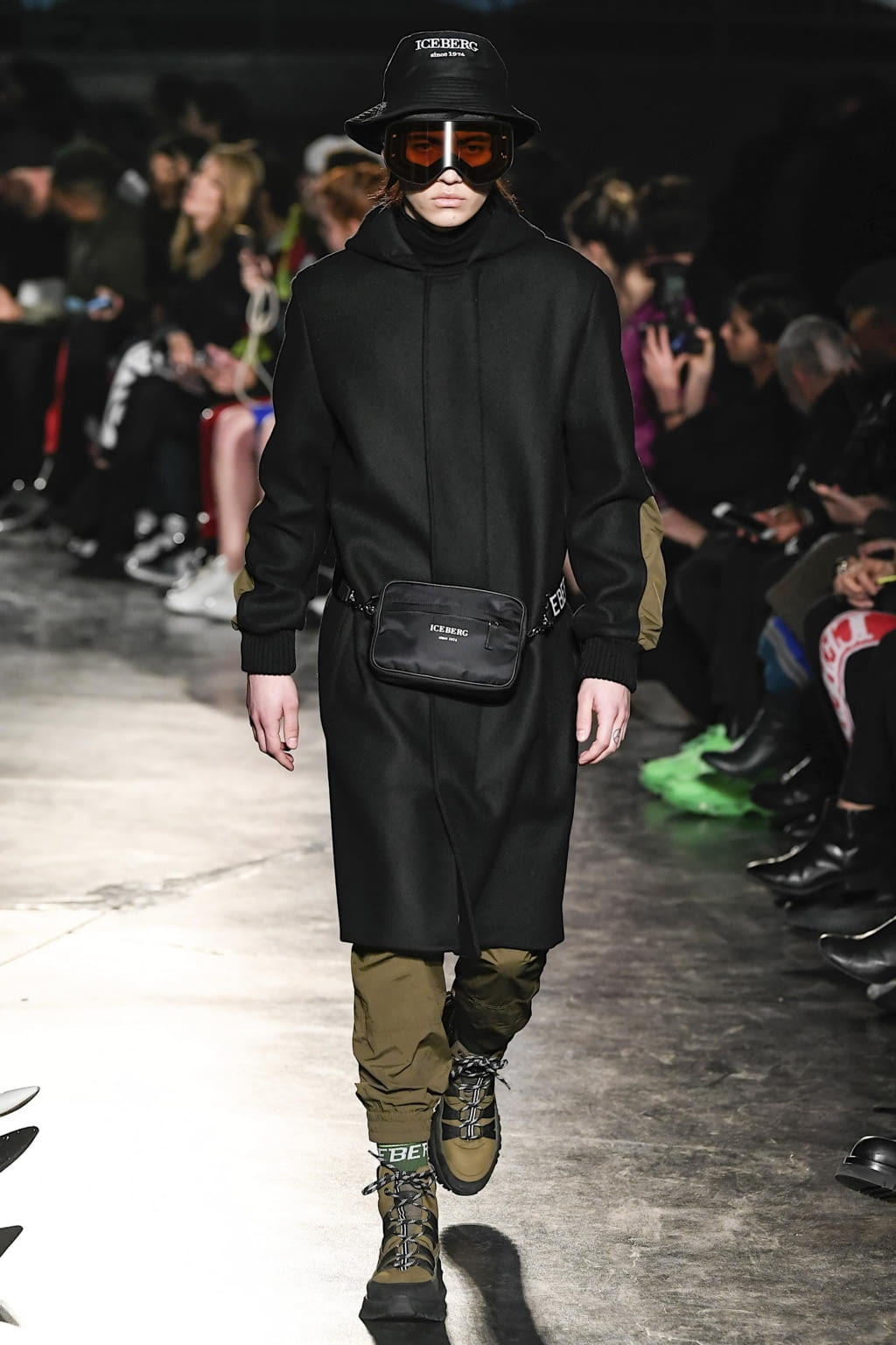Fashion Week Milan Fall/Winter 2020 look 23 from the Iceberg collection menswear