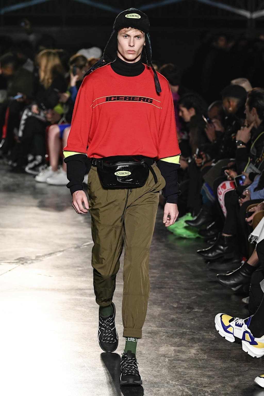 Fashion Week Milan Fall/Winter 2020 look 27 from the Iceberg collection 男装