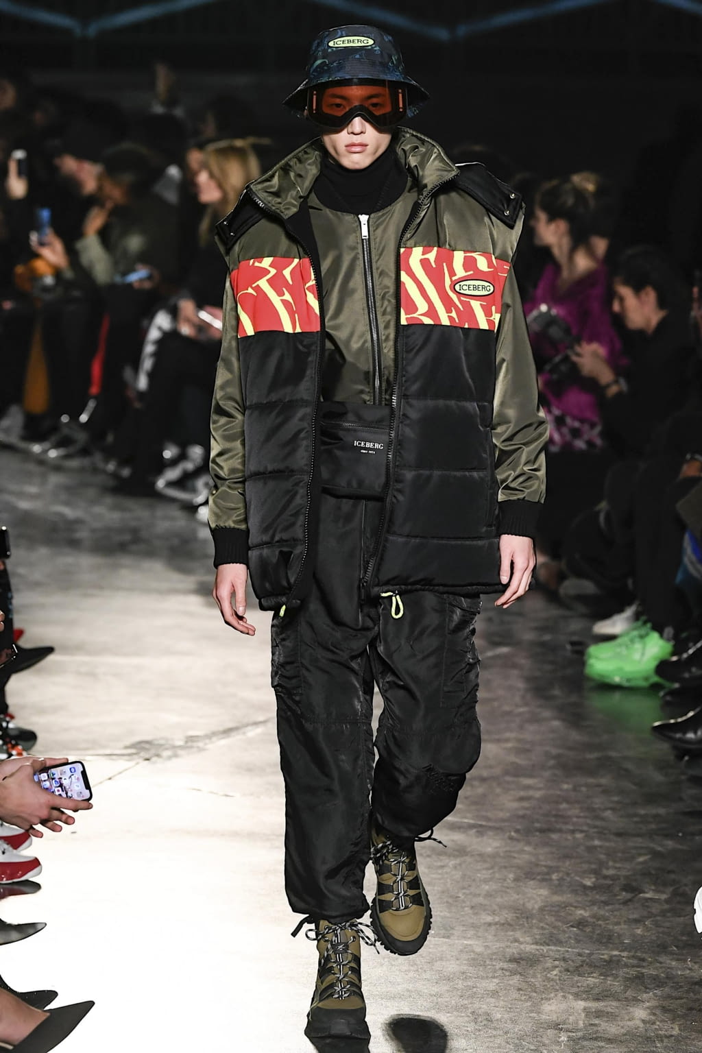 Fashion Week Milan Fall/Winter 2020 look 29 from the Iceberg collection menswear
