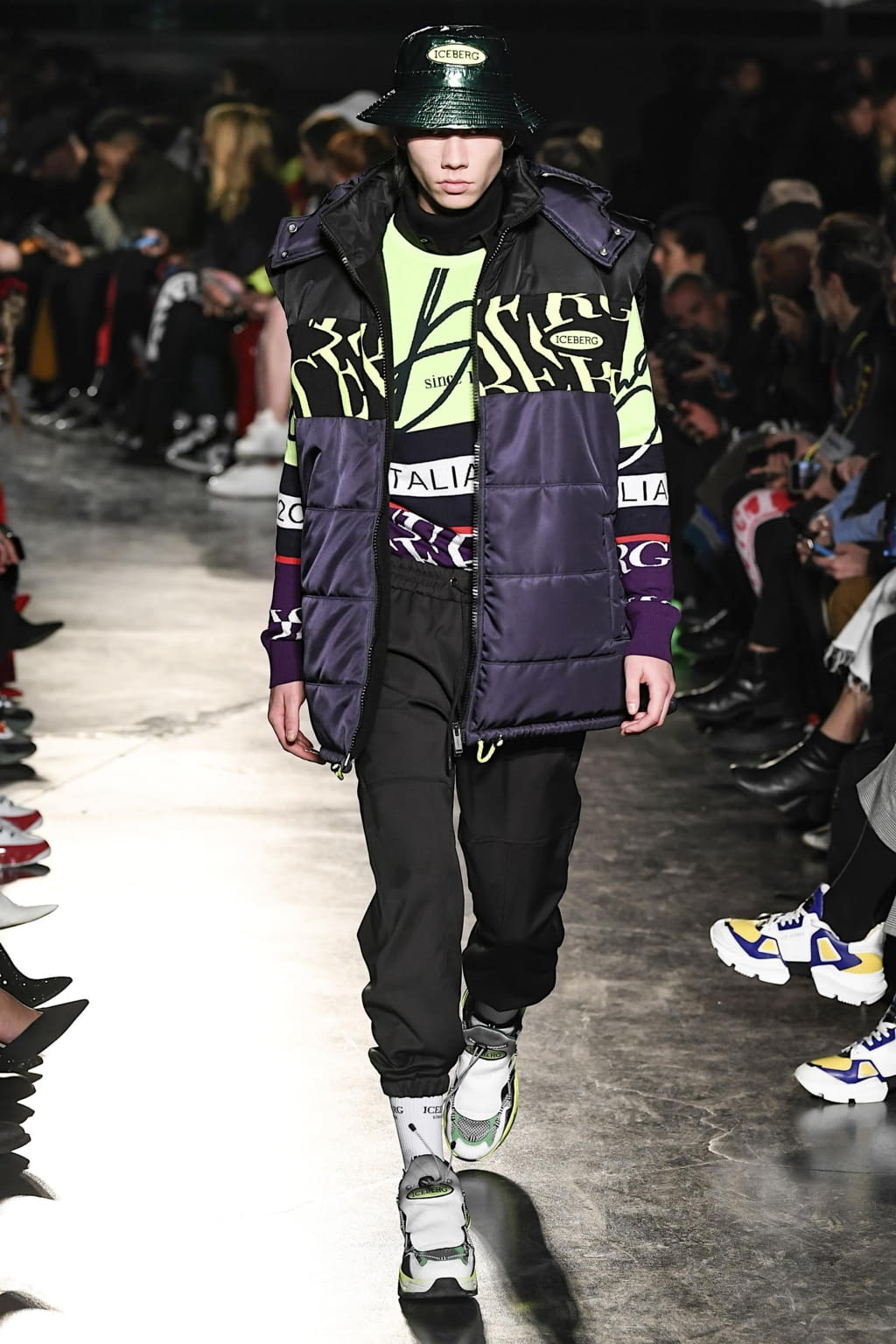Fashion Week Milan Fall/Winter 2020 look 34 from the Iceberg collection menswear