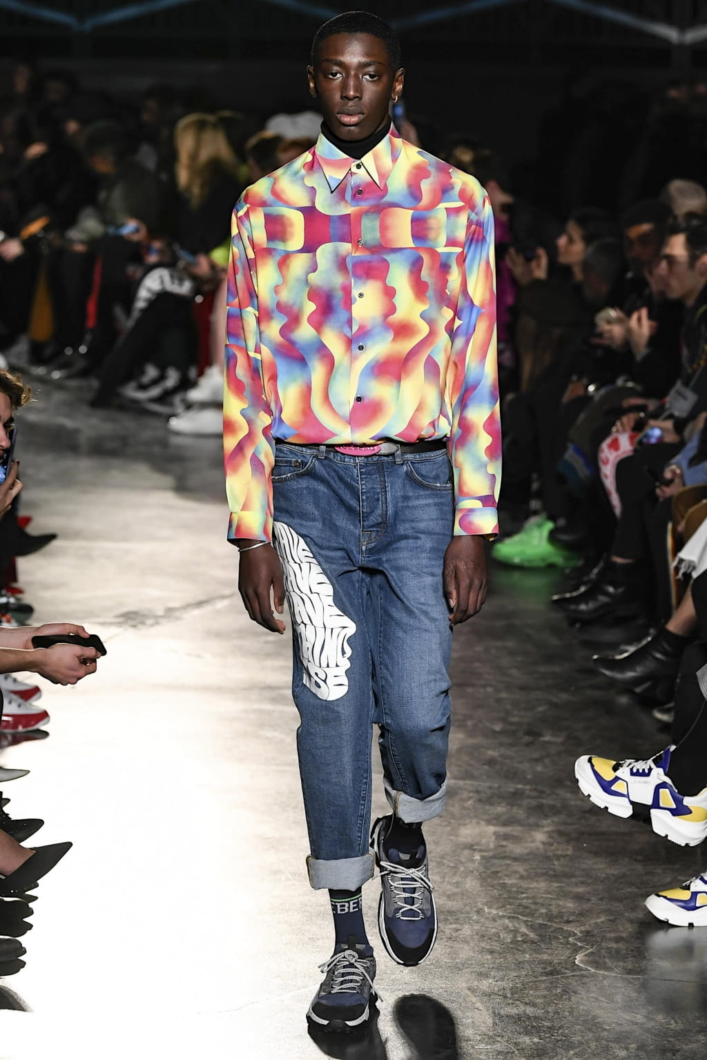 Fashion Week Milan Fall/Winter 2020 look 42 from the Iceberg collection menswear