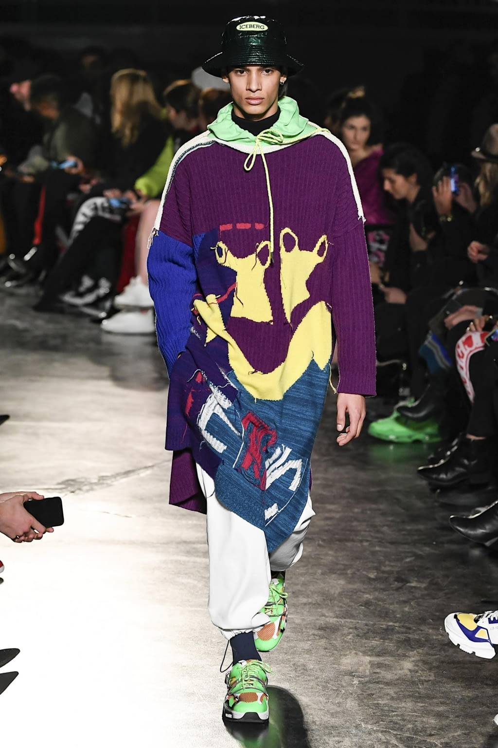 Fashion Week Milan Fall/Winter 2020 look 44 from the Iceberg collection 男装