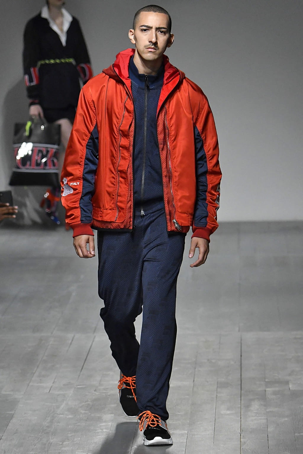 Fashion Week London Spring/Summer 2019 look 3 from the Iceberg collection menswear