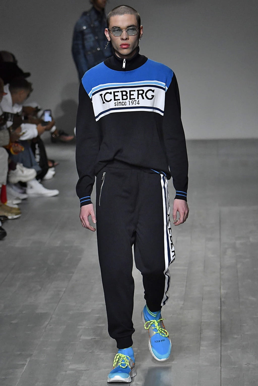 Fashion Week London Spring/Summer 2019 look 12 from the Iceberg collection menswear