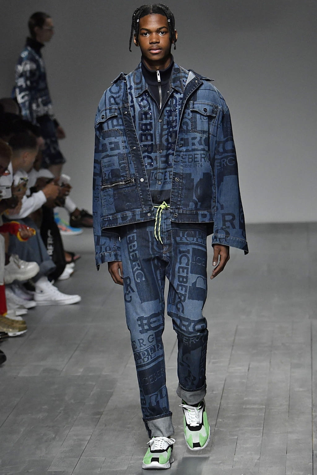 Fashion Week London Spring/Summer 2019 look 13 from the Iceberg collection menswear