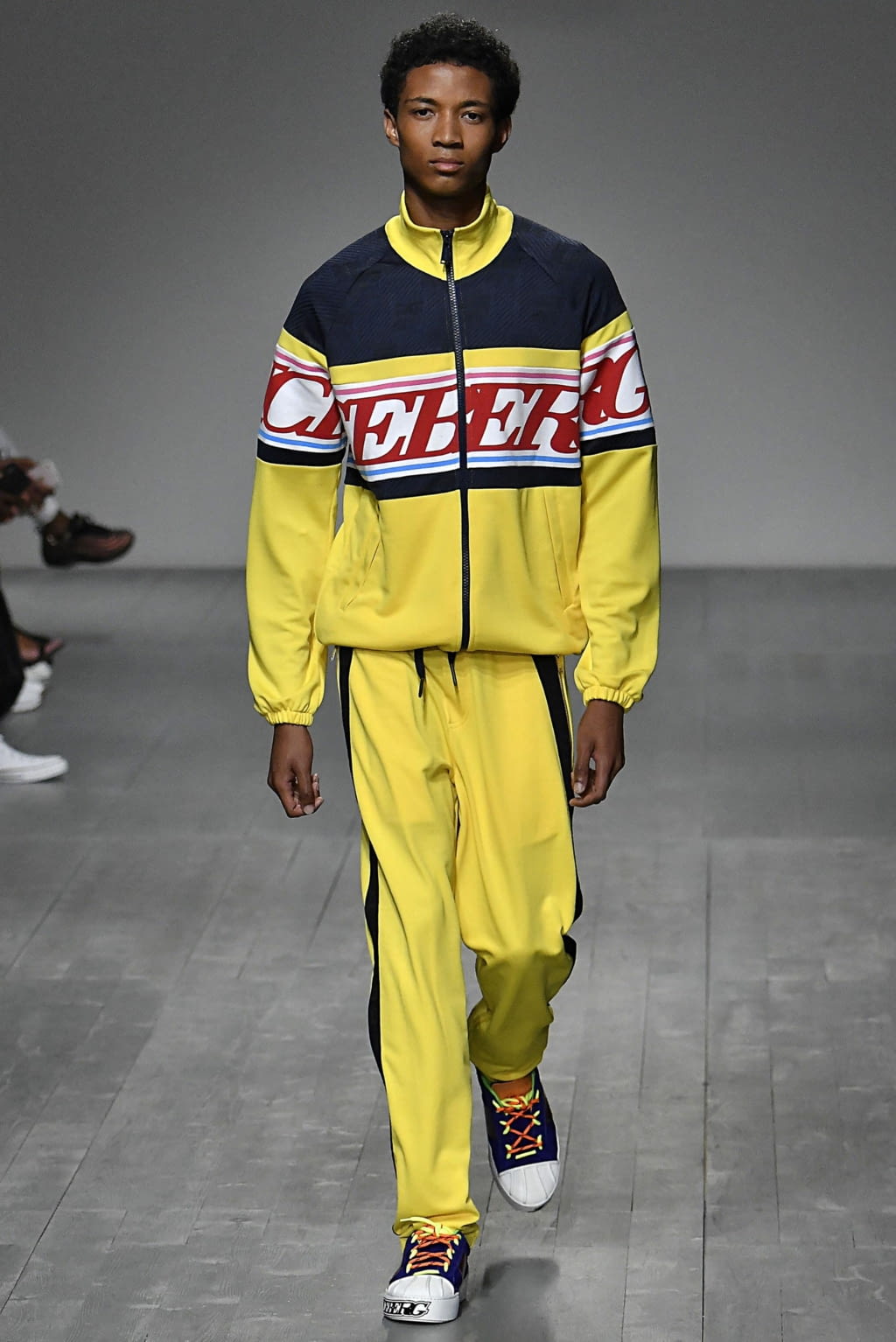 Fashion Week London Spring/Summer 2019 look 18 from the Iceberg collection menswear