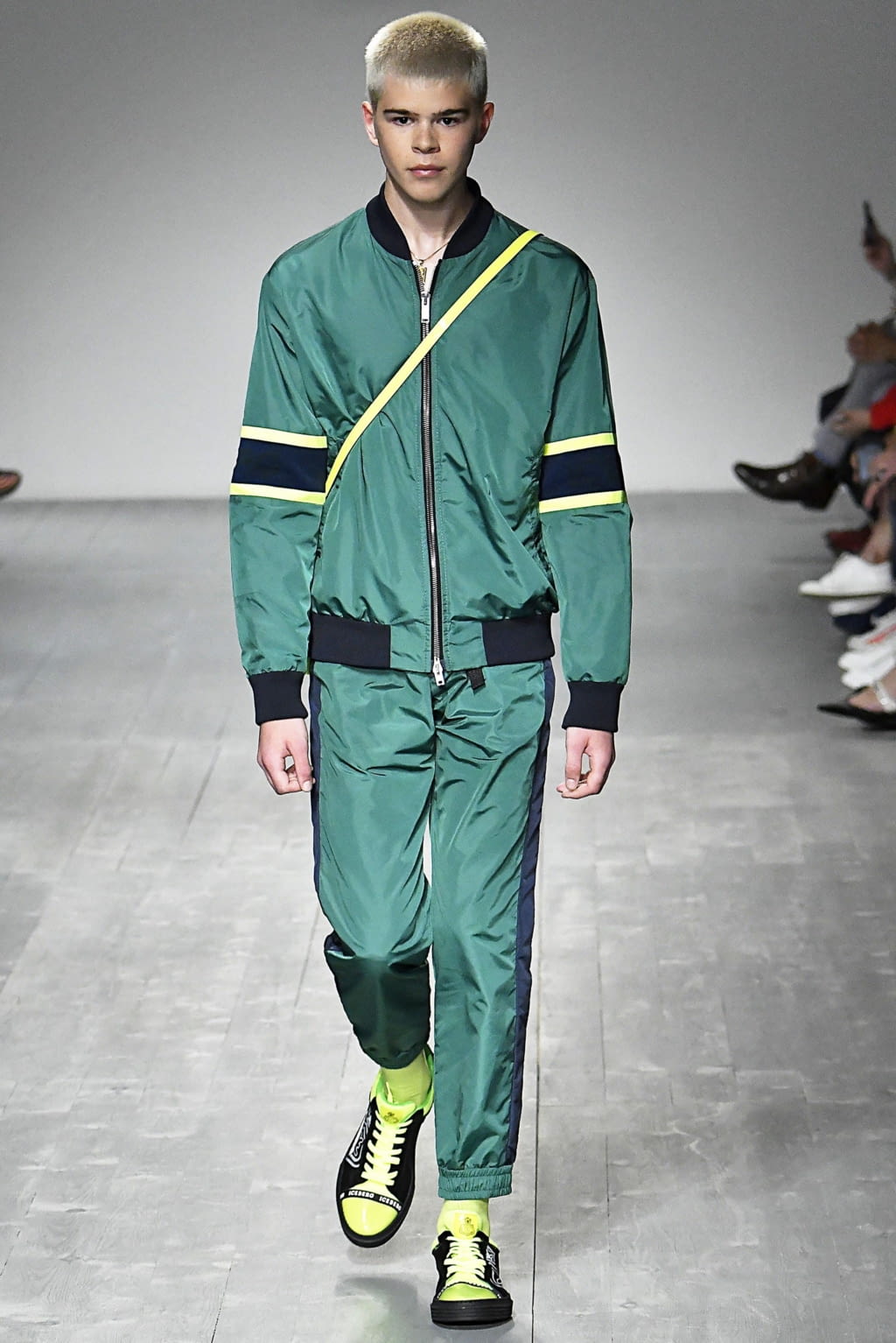 Fashion Week London Spring/Summer 2019 look 29 from the Iceberg collection menswear