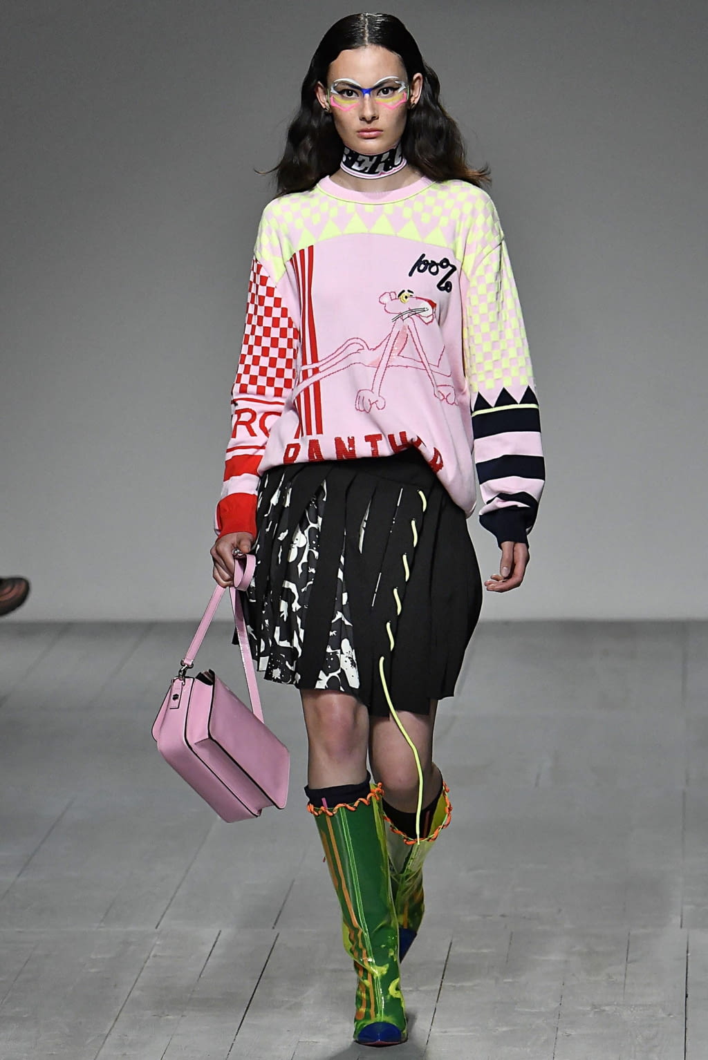 Fashion Week London Spring/Summer 2019 look 38 from the Iceberg collection menswear