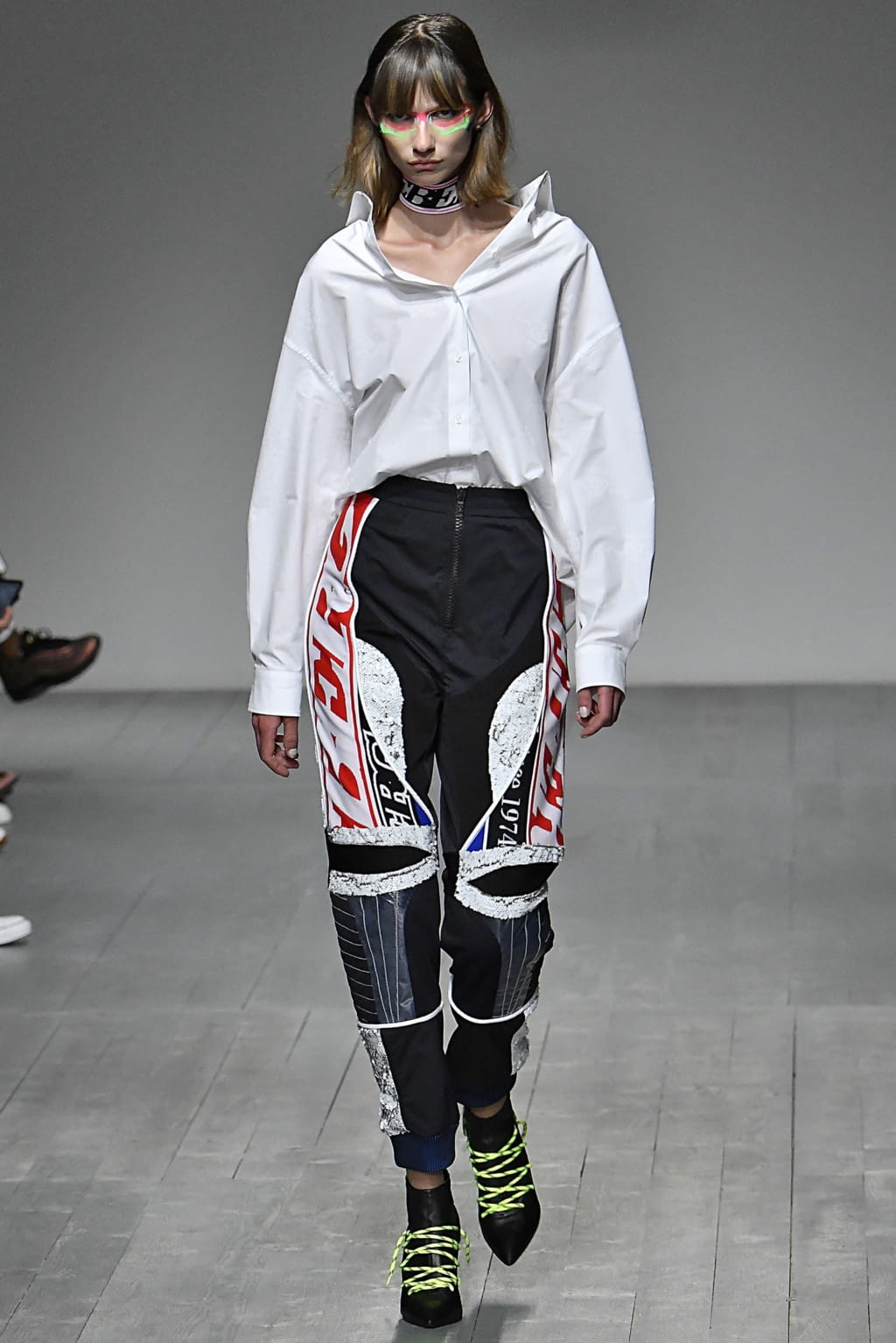 Fashion Week London Spring/Summer 2019 look 42 from the Iceberg collection menswear