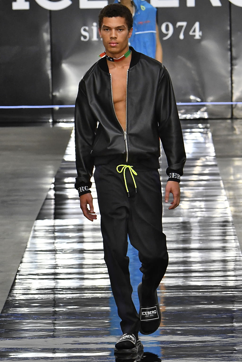 Fashion Week London Spring/Summer 2020 look 8 from the Iceberg collection menswear