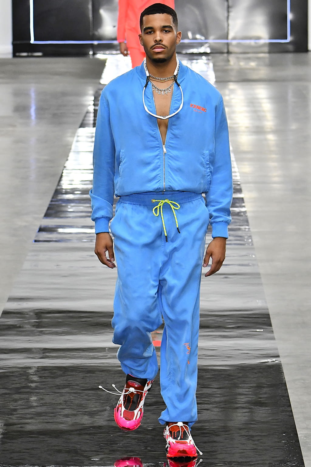 Fashion Week London Spring/Summer 2020 look 13 from the Iceberg collection menswear