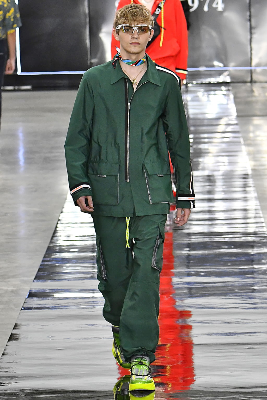 Fashion Week London Spring/Summer 2020 look 27 from the Iceberg collection 男装