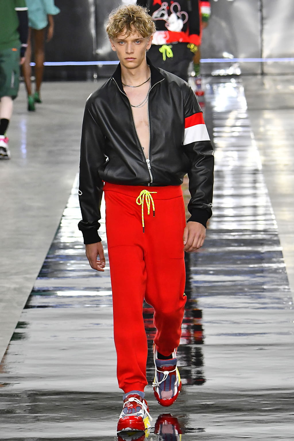 Fashion Week London Spring/Summer 2020 look 29 from the Iceberg collection menswear