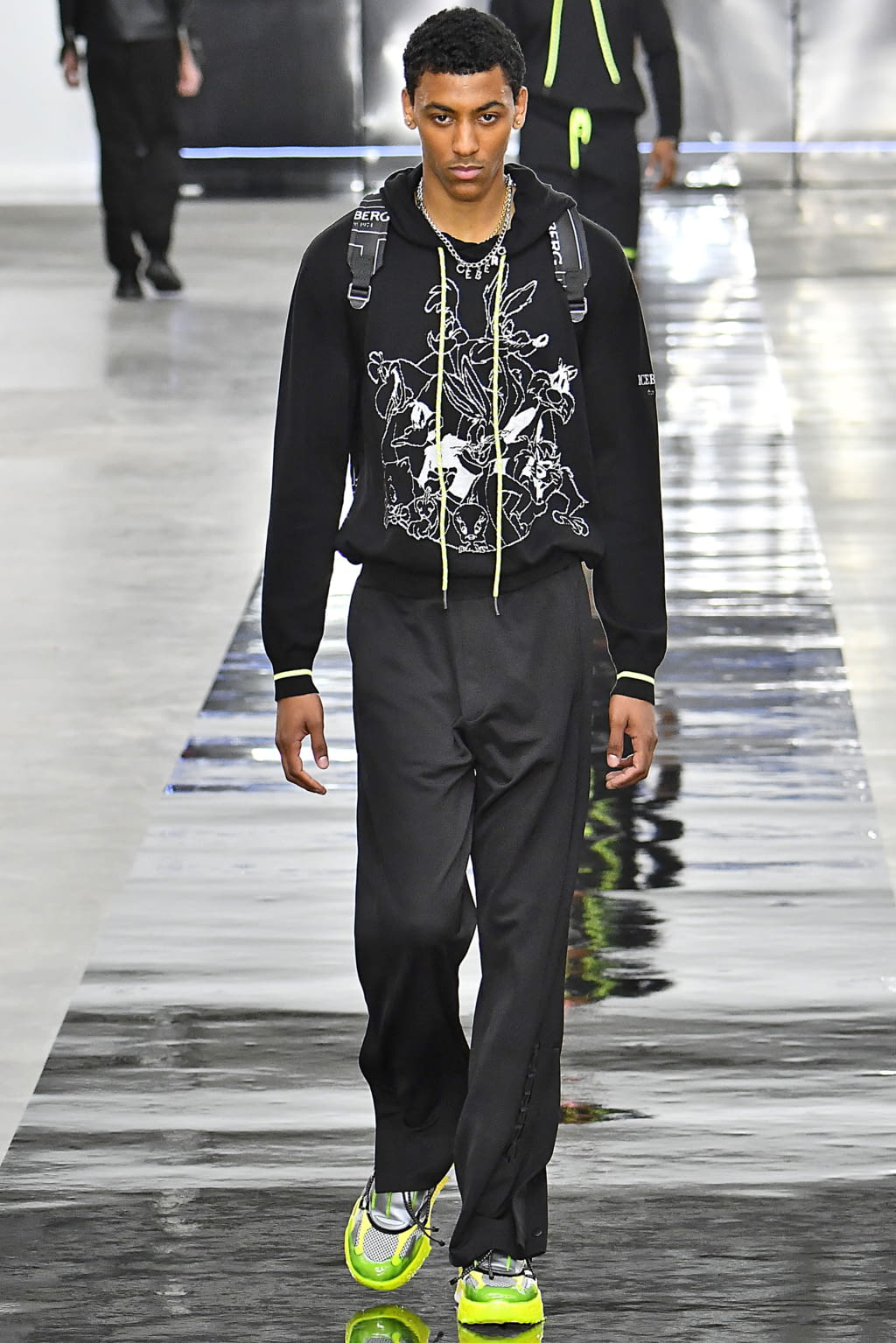 Fashion Week London Spring/Summer 2020 look 36 from the Iceberg collection 男装
