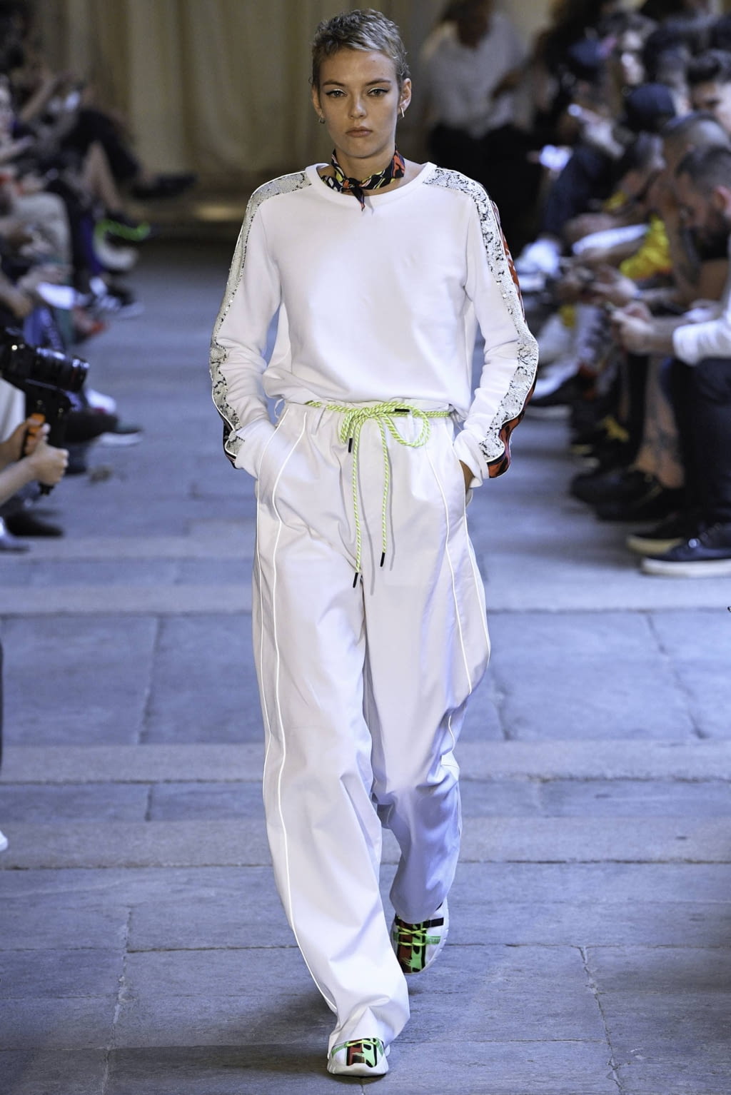 Fashion Week Milan Spring/Summer 2019 look 22 from the Iceberg collection 女装