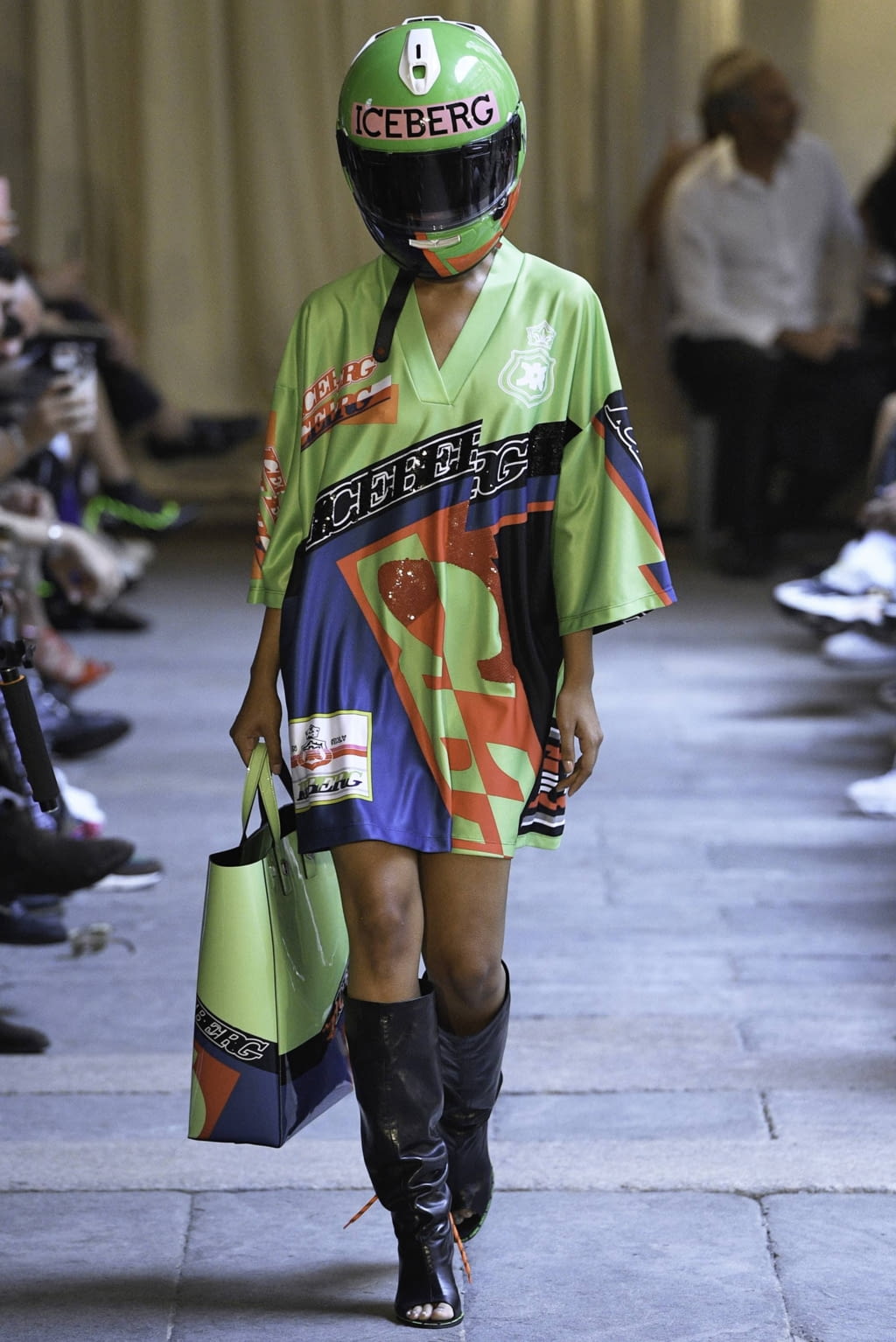 Fashion Week Milan Spring/Summer 2019 look 35 from the Iceberg collection 女装