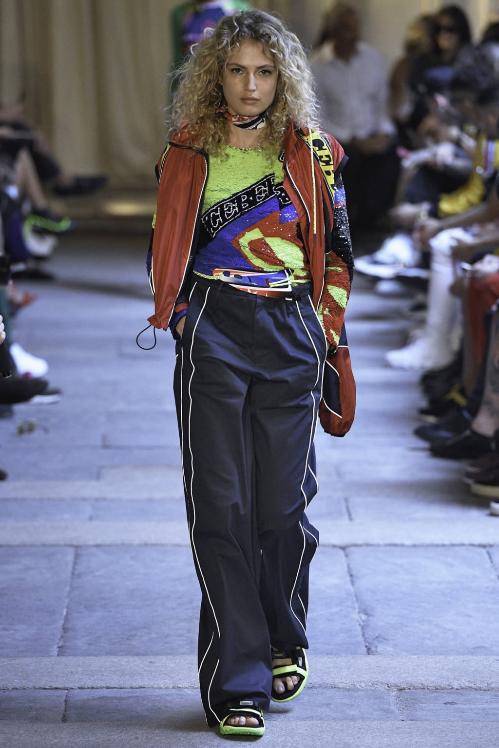 Fashion Week Milan Spring/Summer 2019 look 37 from the Iceberg collection womenswear