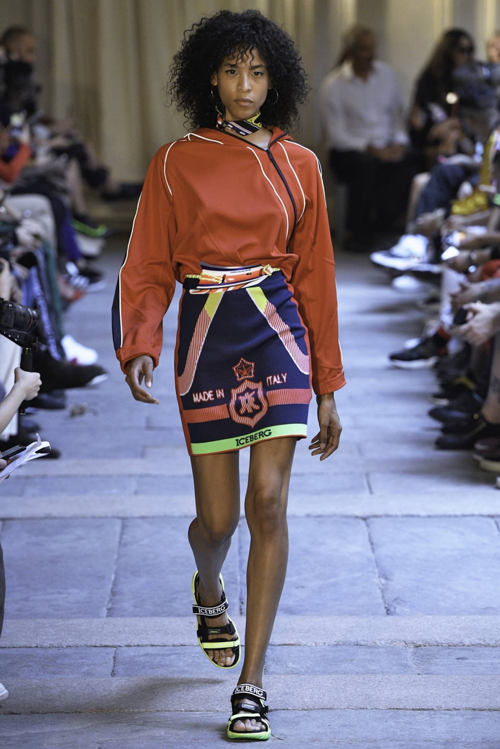 Fashion Week Milan Spring/Summer 2019 look 40 from the Iceberg collection womenswear