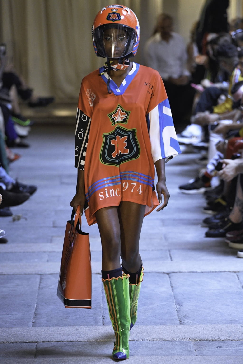 Fashion Week Milan Spring/Summer 2019 look 42 from the Iceberg collection womenswear