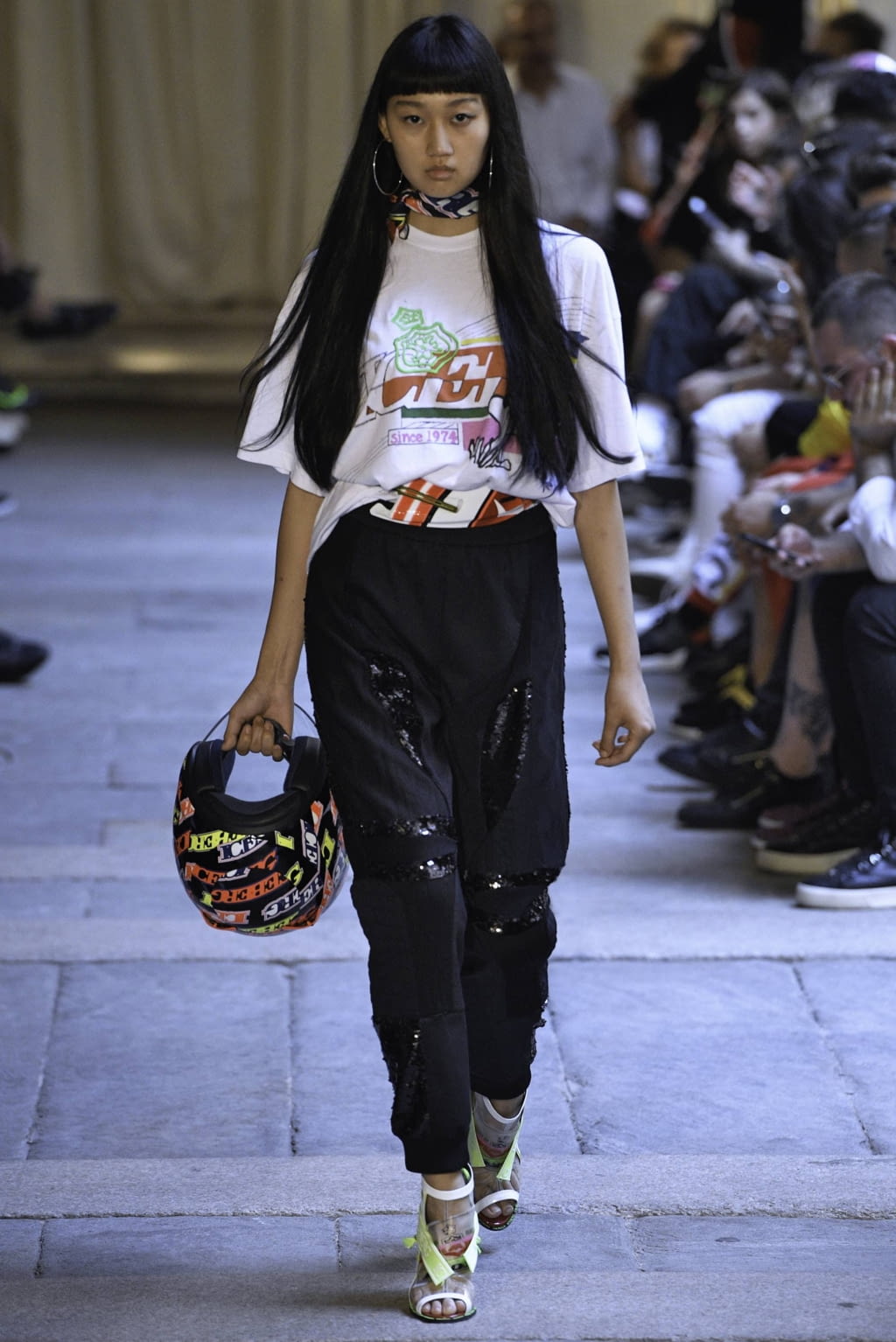 Fashion Week Milan Spring/Summer 2019 look 50 from the Iceberg collection womenswear
