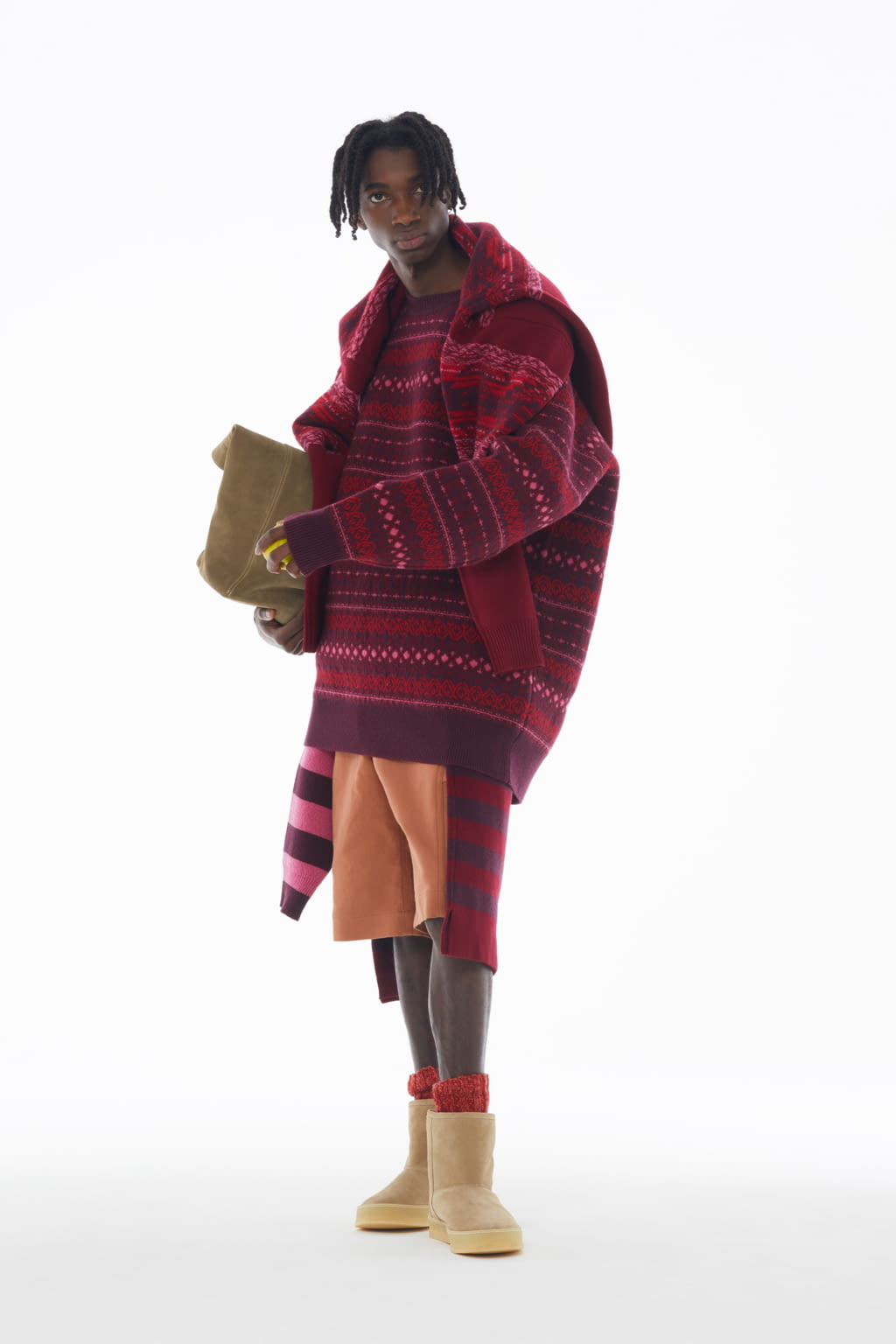 Fashion Week Paris Fall/Winter 2022 look 3 de la collection Isabel Marant menswear