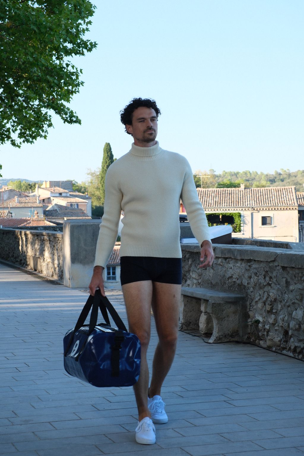 Fashion Week Paris Spring/Summer 2024 look 9 from the Le Slip Français collection menswear