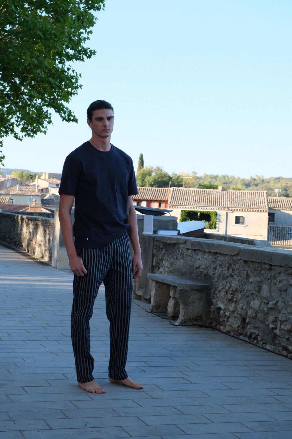 Fashion Week Paris Spring/Summer 2024 look 10 from the Le Slip Français collection 男装