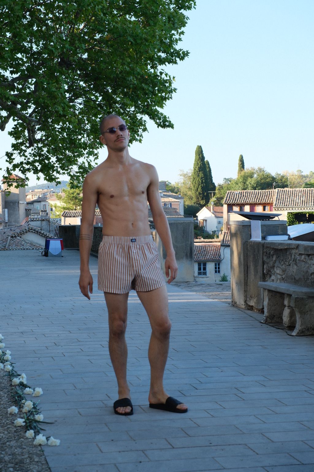 Fashion Week Paris Spring/Summer 2024 look 12 from the Le Slip Français collection menswear