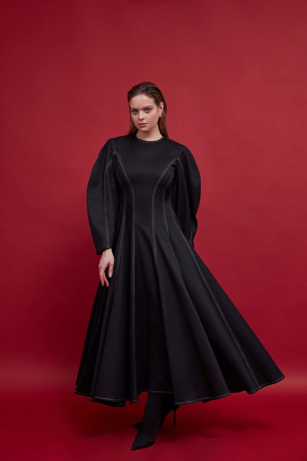 Fashion Week Paris Fall/Winter 2024 look 15 from the Mona Alshebil - Saudi 100 collection womenswear