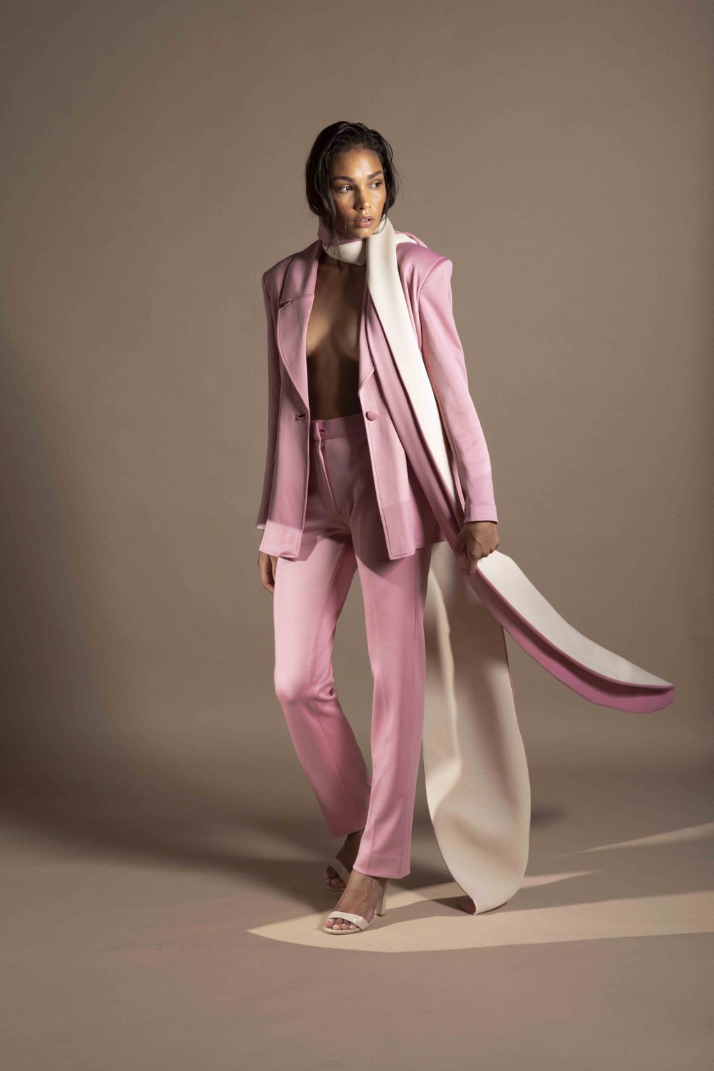 Fashion Week New York Spring/Summer 2023 look 6 from the Dazluq - Saudi 100 collection womenswear