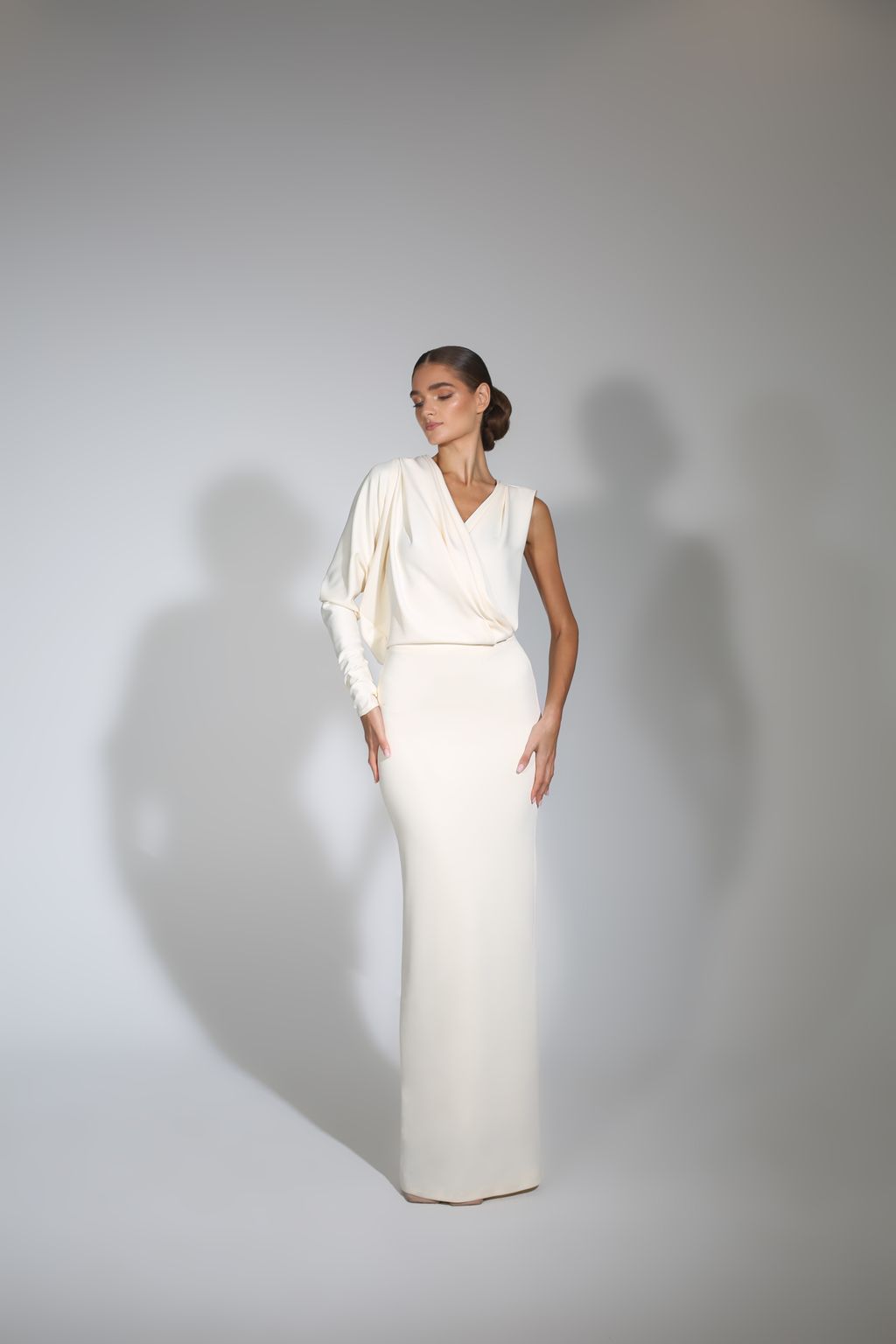 Fashion Week Paris Spring/Summer 2024 look 45 from the Saudi 100 collection womenswear