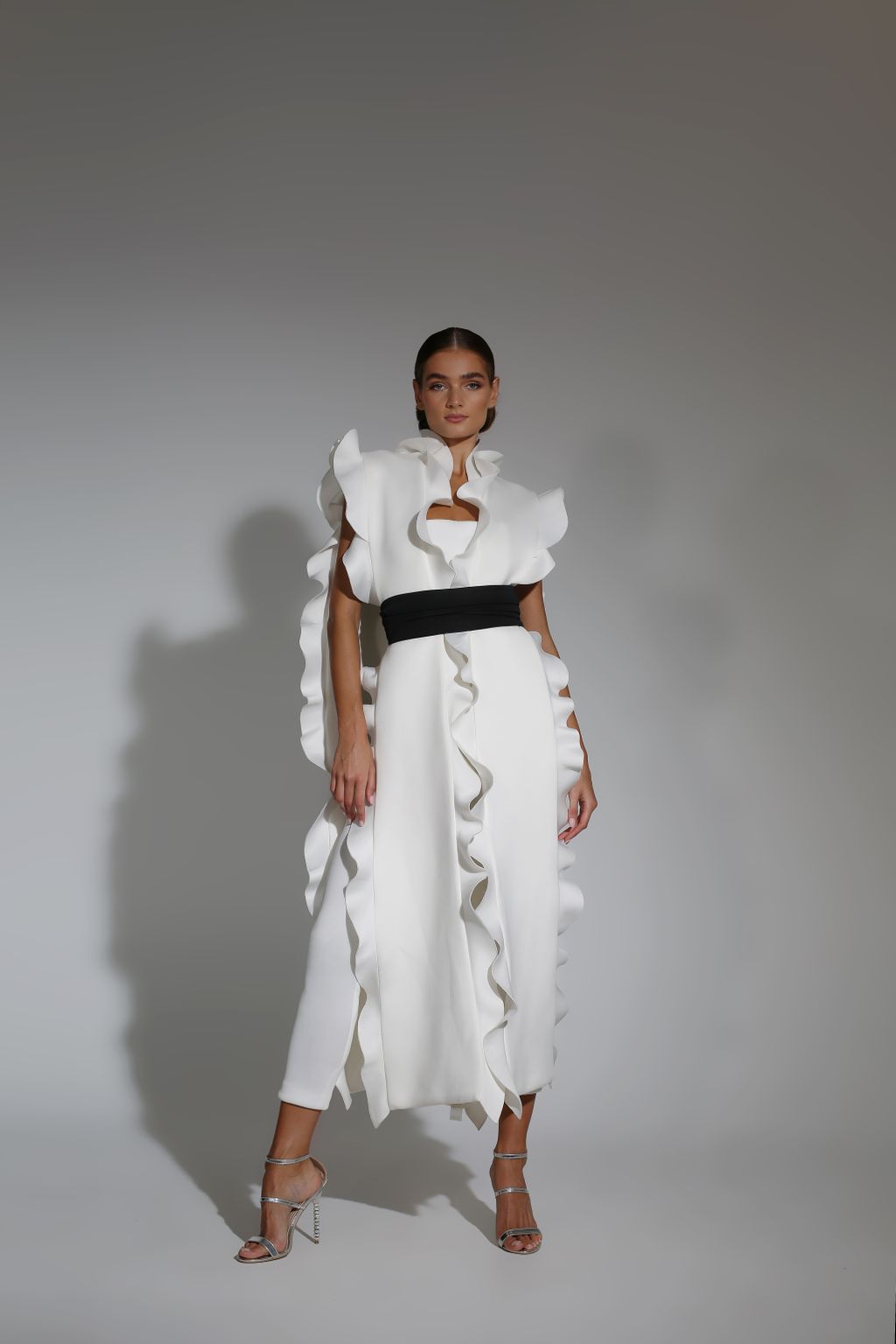 Fashion Week New York Spring/Summer 2024 look 12 from the Dazluq - Saudi 100 collection 女装