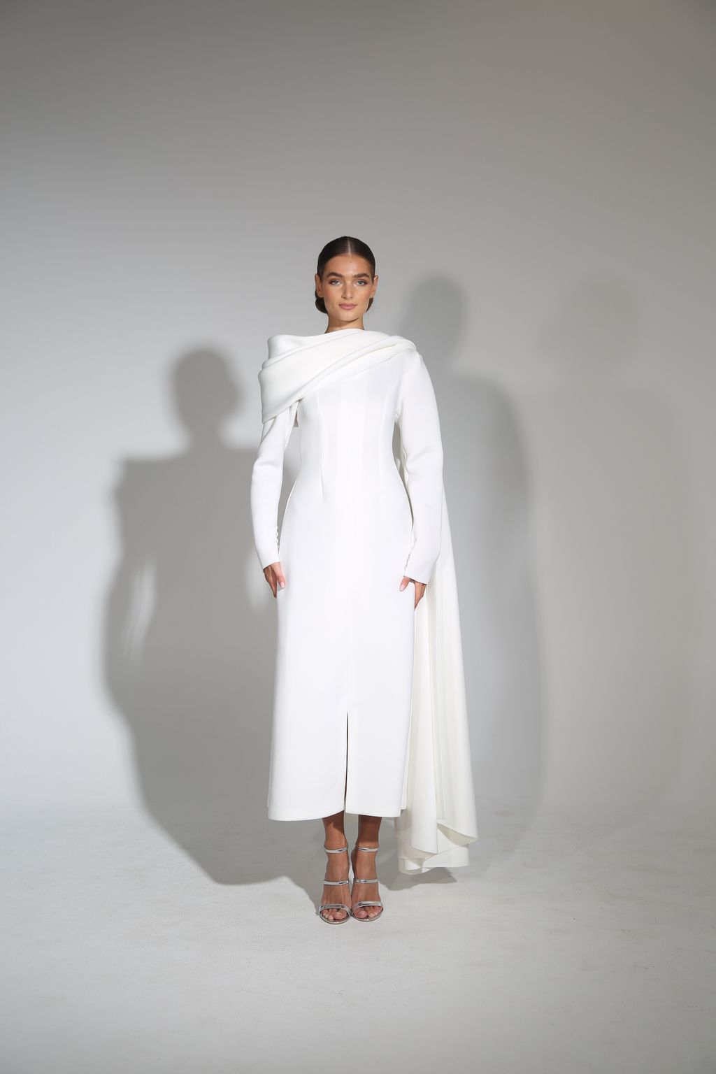 Fashion Week New York Spring/Summer 2024 look 10 de la collection Dazluq - Saudi 100 womenswear