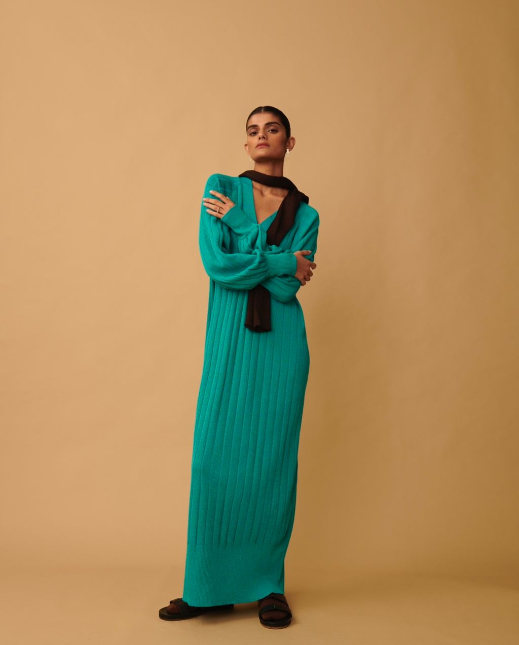 Fashion Week Paris Fall/Winter 2024 look 20 from the Yasmina Q - Saudi 100 collection 女装