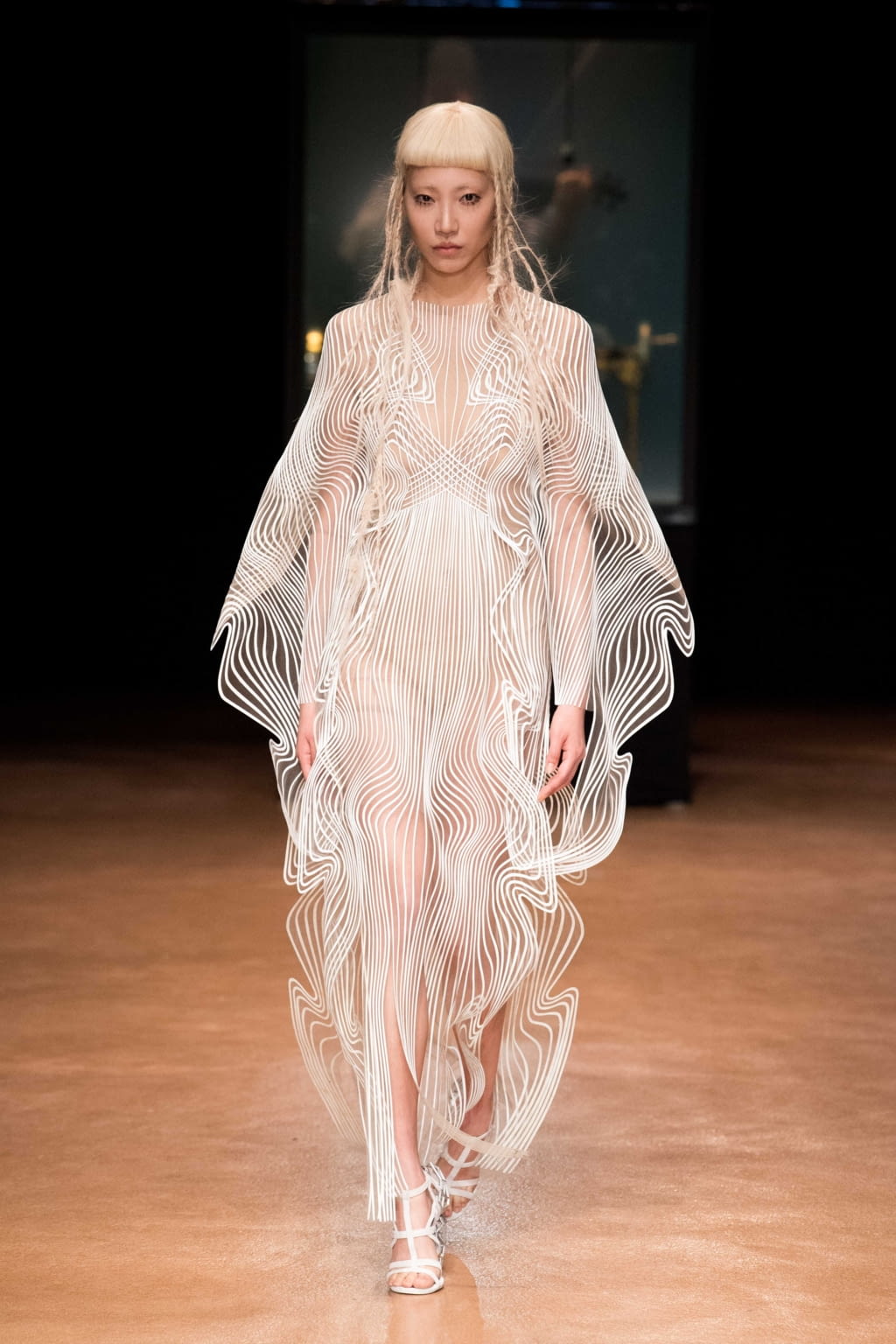 Fashion Week Paris Fall/Winter 2017 look 1 from the Iris Van Herpen collection couture