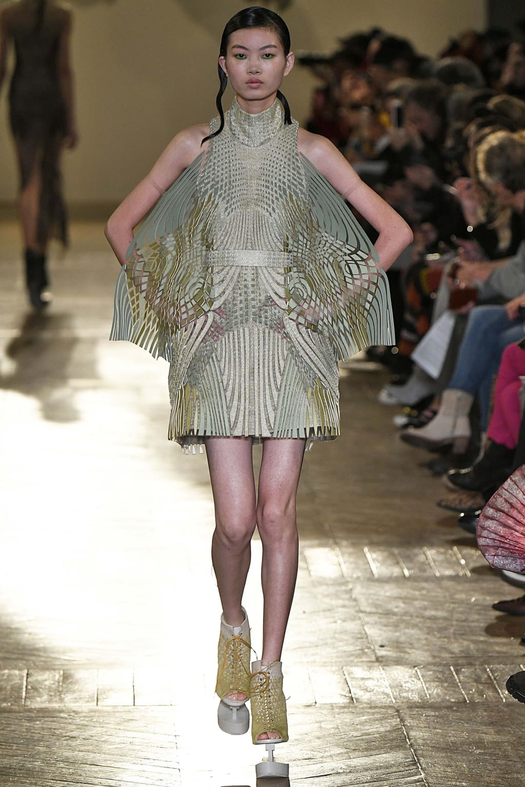 Fashion Week Paris Spring/Summer 2018 look 9 from the Iris Van Herpen collection couture