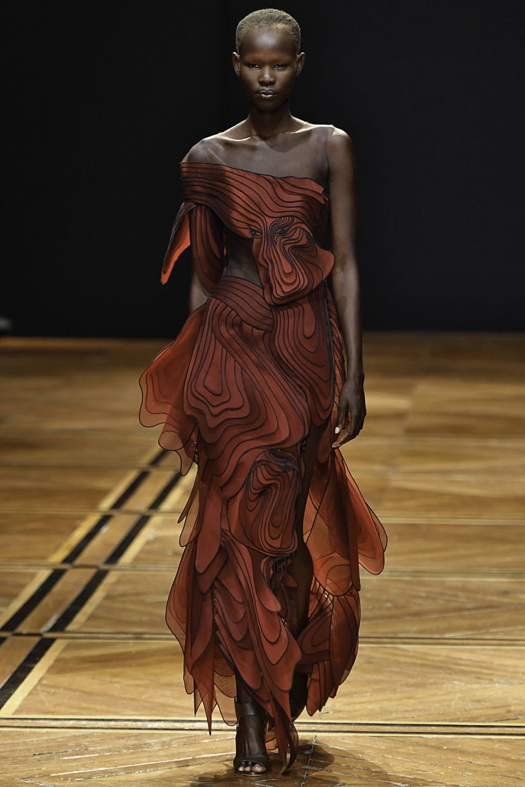 Fashion Week Paris Spring/Summer 2019 look 3 from the Iris Van Herpen collection couture