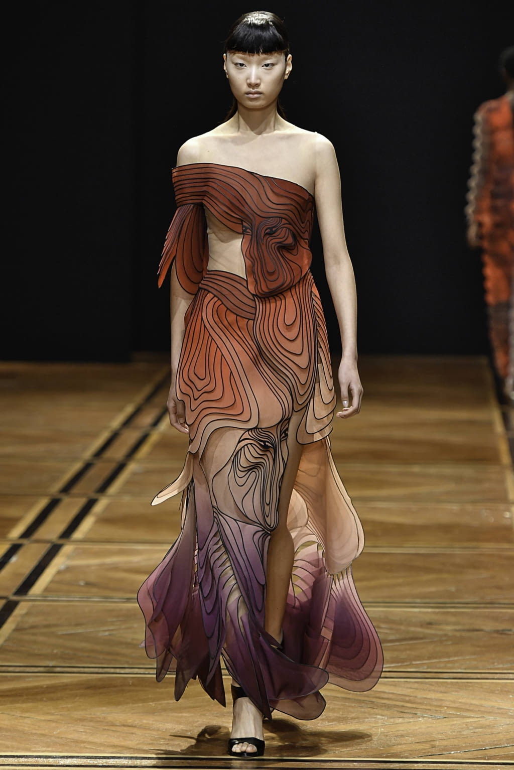 Fashion Week Paris Spring/Summer 2019 look 6 from the Iris Van Herpen collection couture