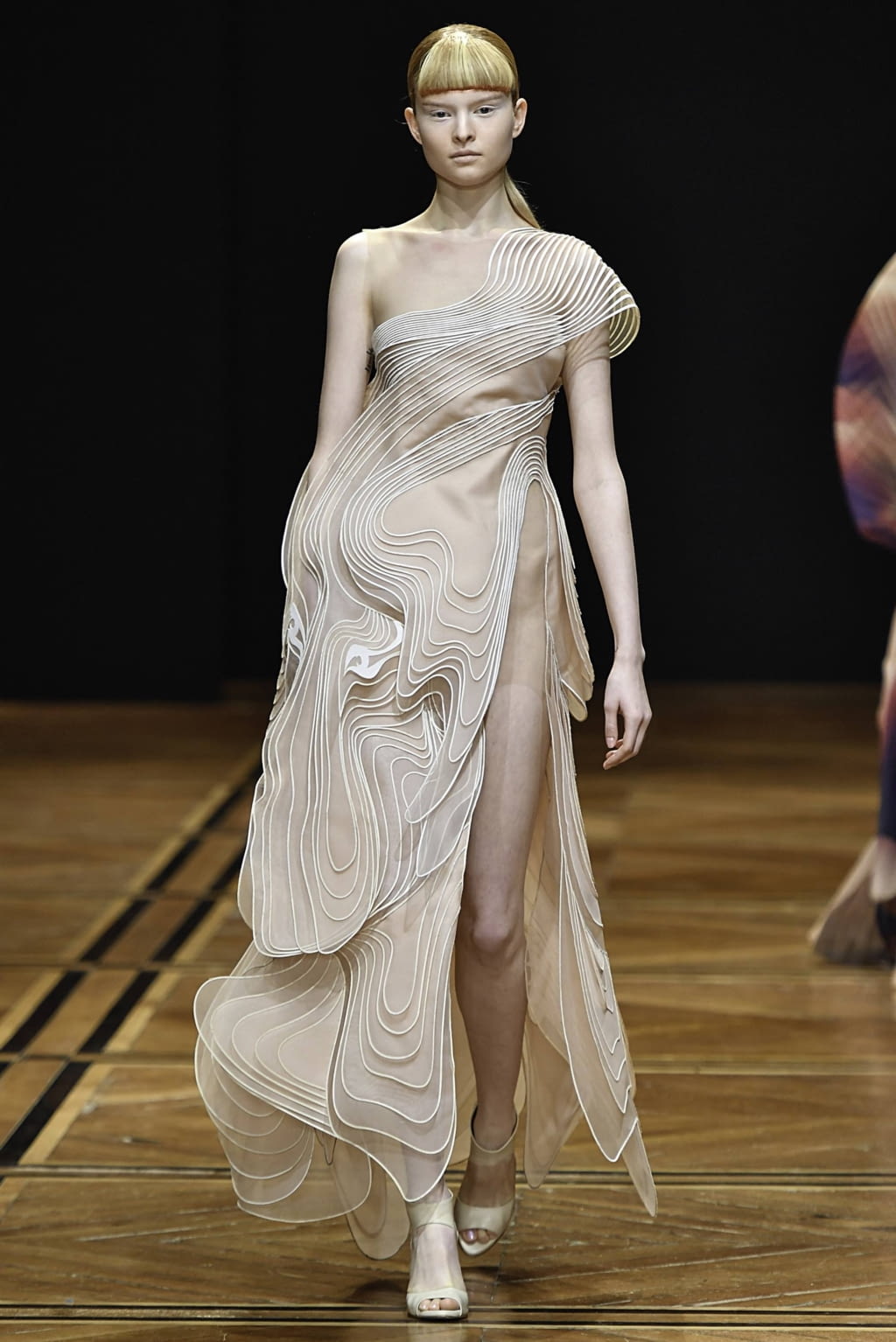 Fashion Week Paris Spring/Summer 2019 look 7 from the Iris Van Herpen collection couture