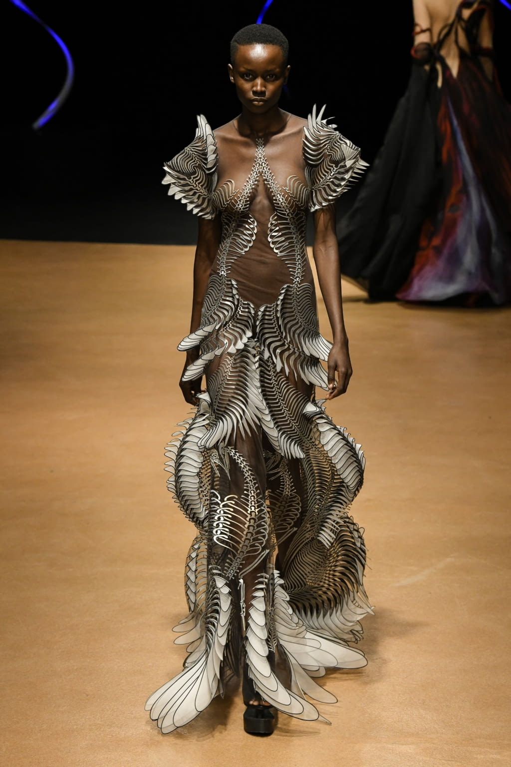Fashion Week Paris Spring/Summer 2020 look 12 from the Iris Van Herpen collection couture
