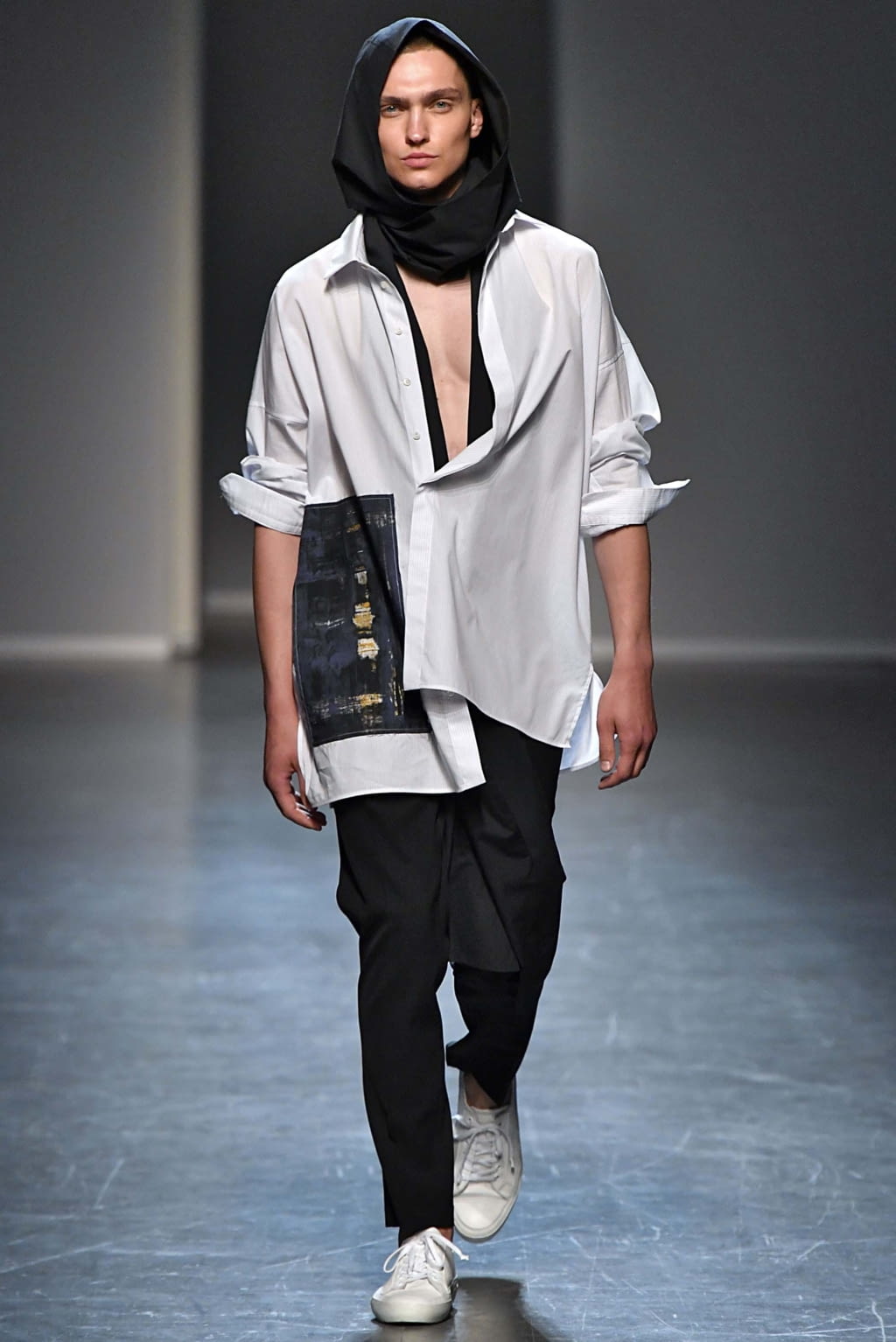 Fashion Week Milan Spring/Summer 2019 look 14 from the Isabel Benenato collection 男装