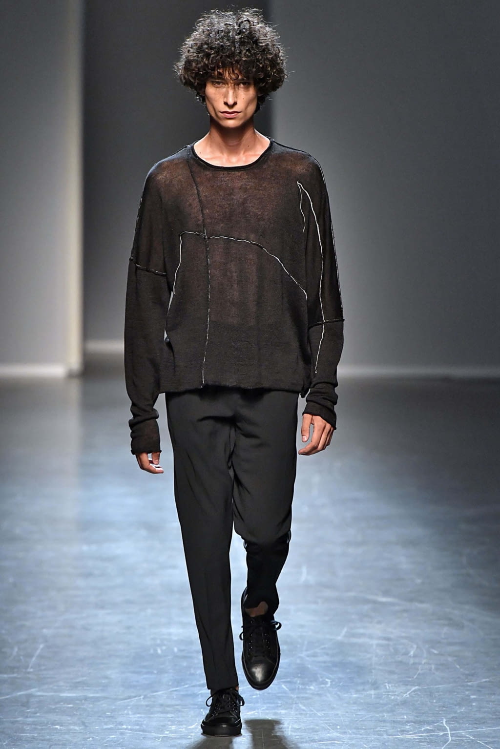 Fashion Week Milan Spring/Summer 2019 look 33 from the Isabel Benenato collection 男装