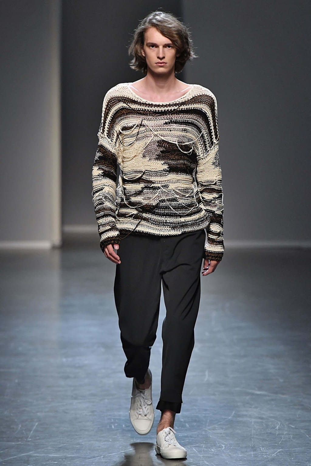 Fashion Week Milan Spring/Summer 2019 look 39 from the Isabel Benenato collection 男装