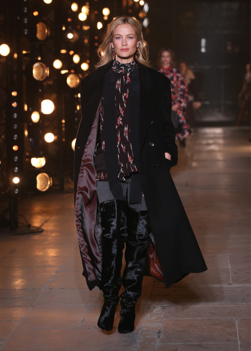 Fashion Week Paris Fall/Winter 2017 look 5 de la collection Isabel Marant womenswear