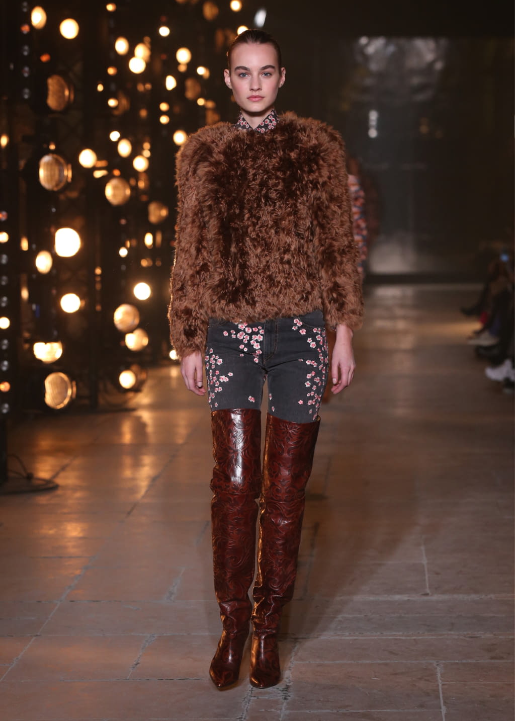 Fashion Week Paris Fall/Winter 2017 look 12 from the Isabel Marant collection 女装