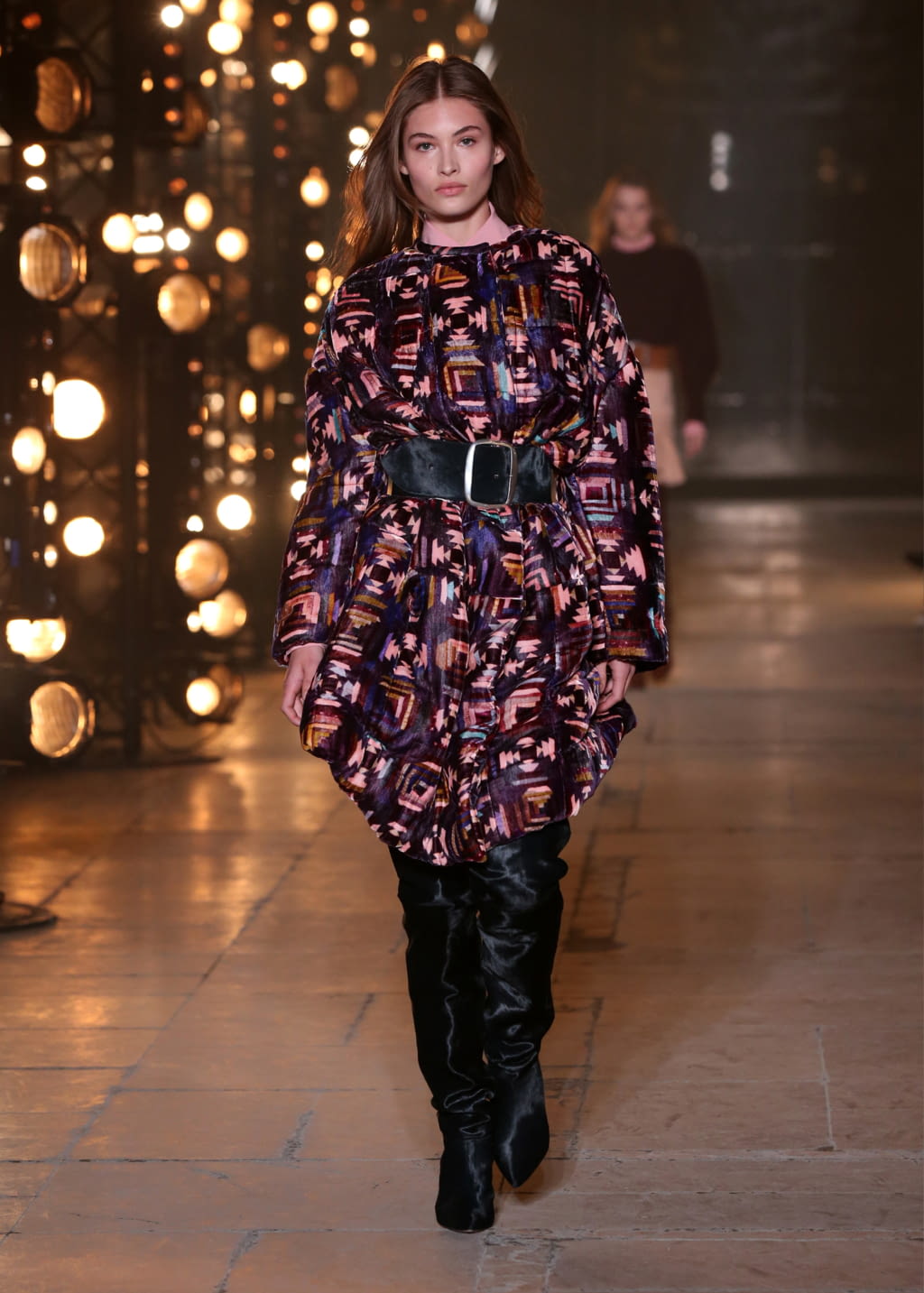 Fashion Week Paris Fall/Winter 2017 look 14 from the Isabel Marant collection 女装
