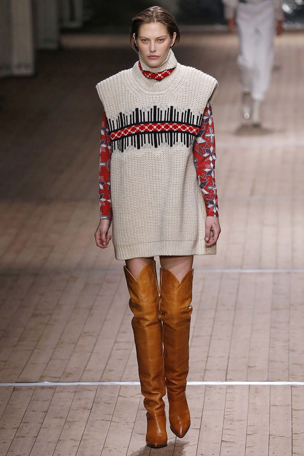 Fashion Week Paris Fall/Winter 2018 look 23 from the Isabel Marant collection womenswear