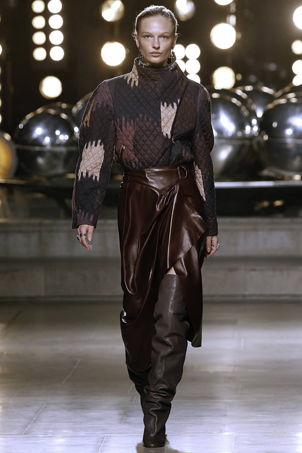 Fashion Week Paris Fall/Winter 2019 look 28 from the Isabel Marant collection womenswear